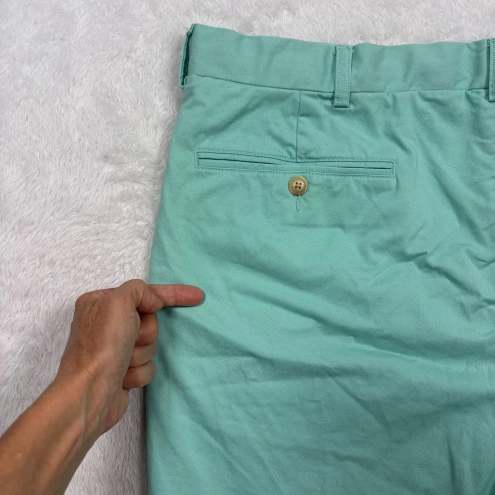 Polo Ralph Lauren Shorts Chinos Mens 40 Mint Green Stretch Classic Golf Preppy